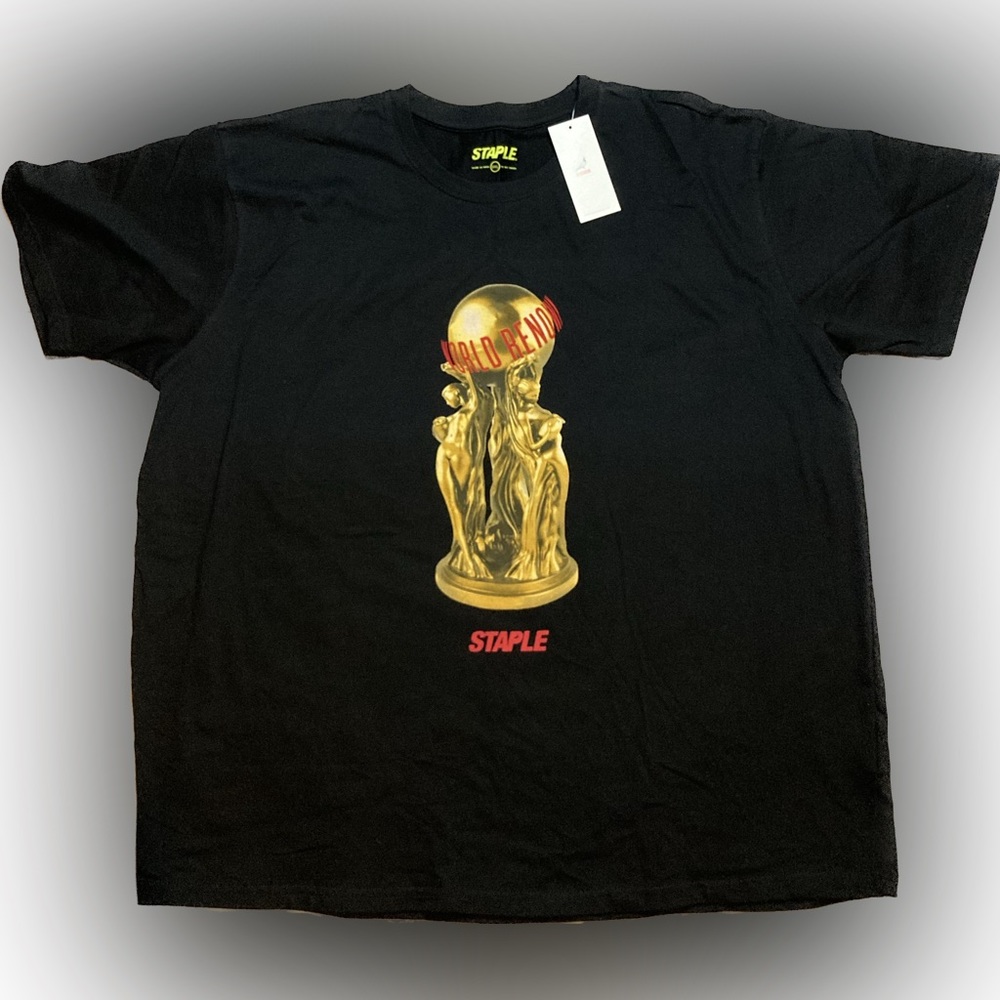 Men's STAPLE WORLD RENOWN T-shirt, Size 3XL *NWT